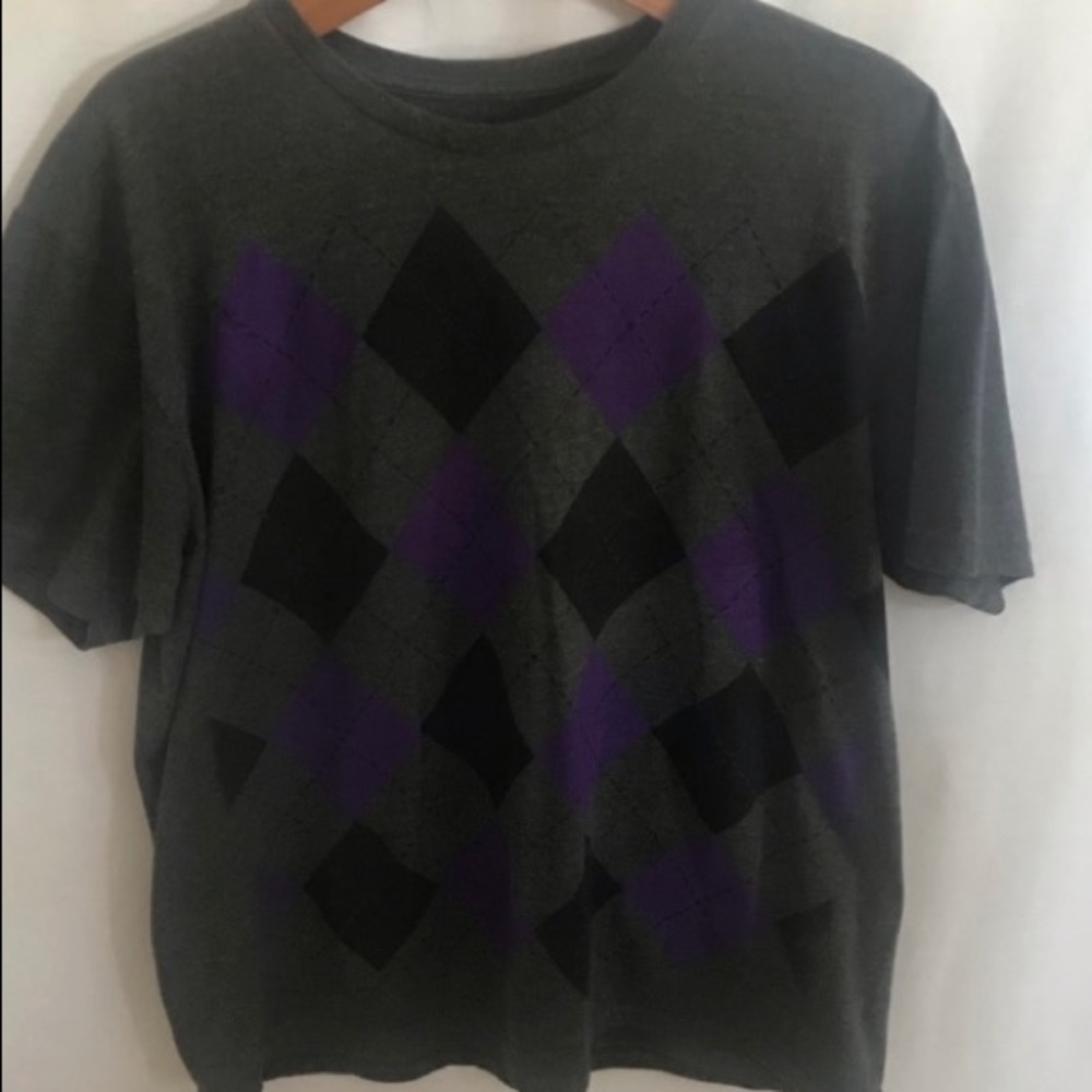 Argyle Print Shirt